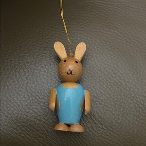 Vintage 1979 R. Dakin &Co. Wooden Rabbit